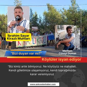 Köylüler isyan ediyor: 